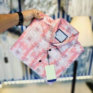 চায়না পিওর ব্ল্যাক ম্যাগনেট কটন ফুল স্লিভ শার্ট