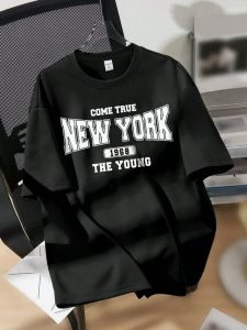 স্টাইলিশ ড্রপ শোল্ডার টি-শার্ট