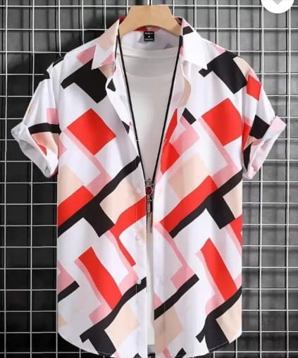 Half Sleeve Cotton Shirt For Men - Image 4