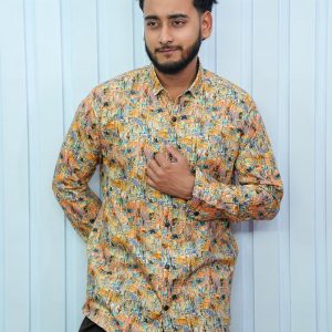 ডিজিটাল প্রিন্ট কটন শার্ট